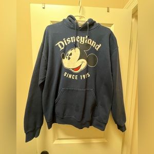 Disney Mickey Navy Blue Size Large Sweatshirt